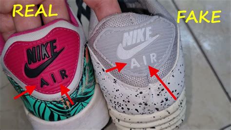 spot fake nike air max 90 trainers|nike air max 90 logo.